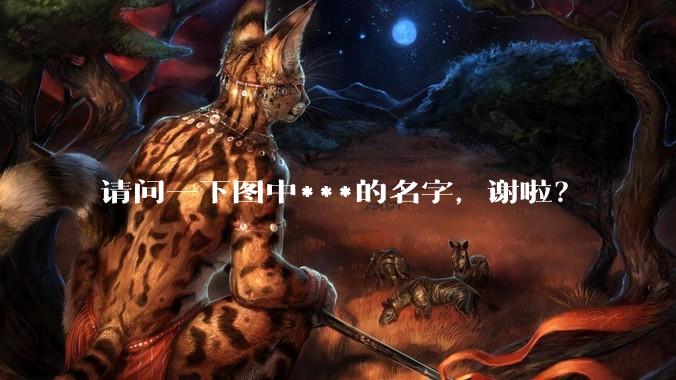 请问一下图中***的名字，谢啦？
